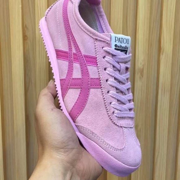 Onitsuka Tiger by Asics Pink Fashion Sneakers - Picture 3 of 4